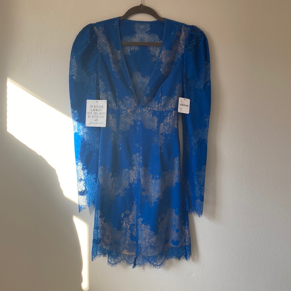 Free People XS Blue Dress